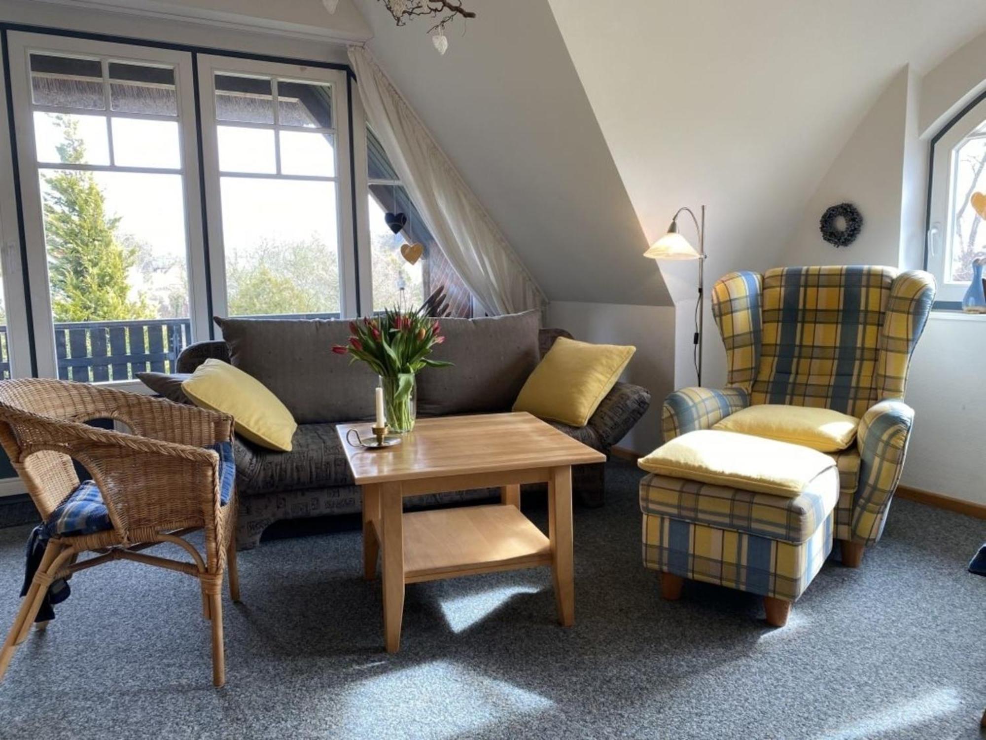 Ferienwohnung Nr 02 Og Spitzboden Born Exteriör bild